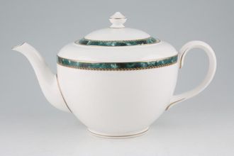 Royal Worcester Medici - Green Teapot no foot 3pt