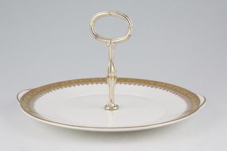 Sell Royal Grafton Regal - Gold 1 Tier Cake Stand Eared 9 5/8"