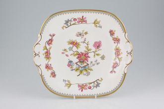 Sell Coalport Persian Flower Cake Plate Square / Eared 10"