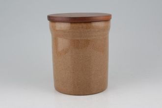 Sell Denby Pampas Storage Jar + Lid Size represents height 5 1/2"