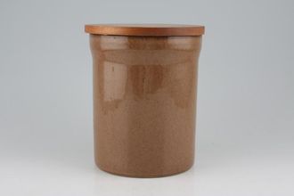 Sell Denby Pampas Storage Jar + Lid Size represents height 6 1/4"