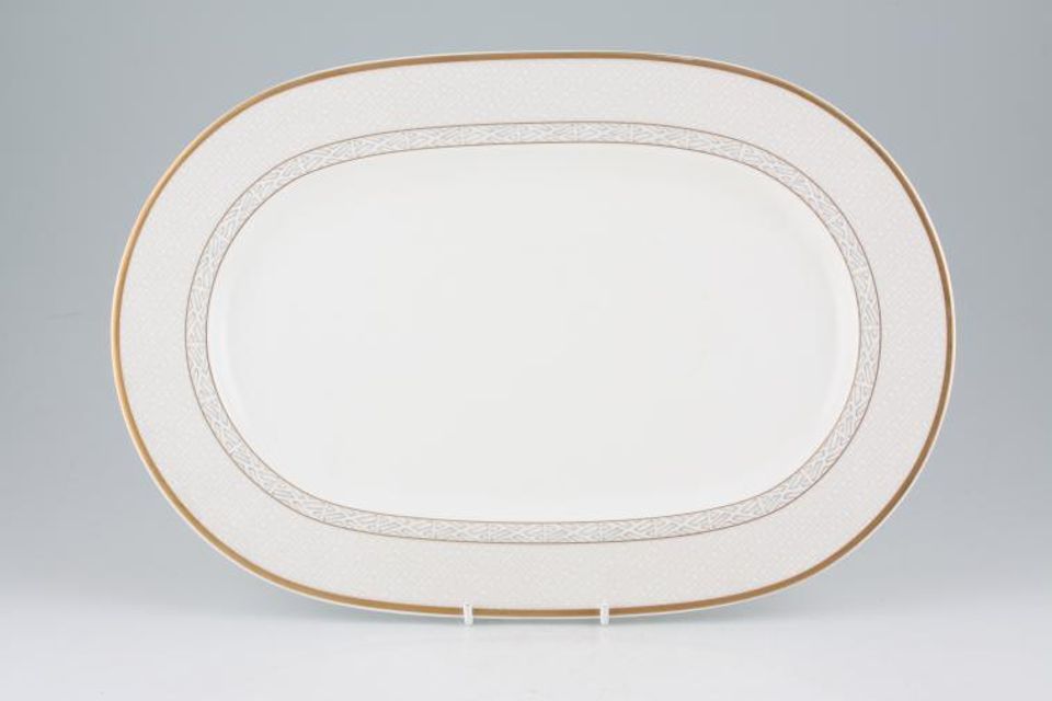 Villeroy & Boch Kimono - Chateau Collection Oval Platter Kimono 13 3/4"