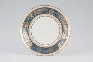 Wedgwood Columbia - Blue + Gold R4509 Coffee Saucer