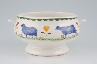 Sell Wood & Sons Jacks Farm Soup Cup Lugged / Footed / Ulster Ceramics B/S 4 1/2"