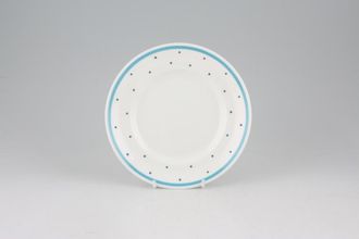 Susie Cooper Raised Spot - Aquamarine Tea / Side Plate 6 1/2"
