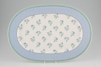 Sell Villeroy & Boch Provence - Blue and White Oval Platter 13 1/2"