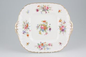 Sell Minton Marlow - Fluted and Straight Edge Cake Plate Square /eared 9 3/4"