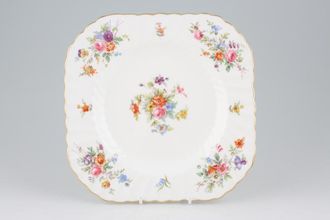Minton Marlow - Fluted and Straight Edge Cake Plate Square 8 1/2"