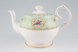 Queen Anne Gainsborough - Green Teapot 1 1/2pt