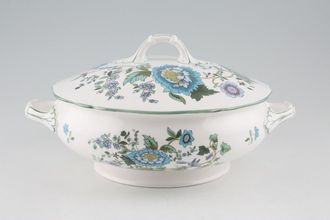 Spode Mulberry - Green Edge Vegetable Tureen with Lid