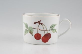 Sell Royal Worcester Evesham - Gold Edge Teacup Cherry and Blackcurrant, Straight sided 3 3/8" x 2 1/2"