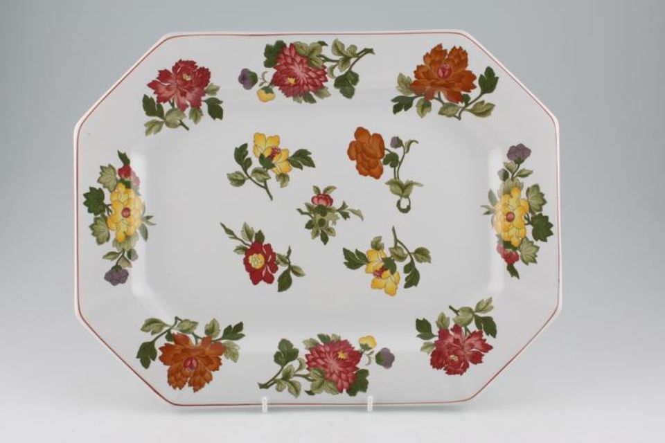 Wedgwood Kimono Oval Platter 14 1/4"