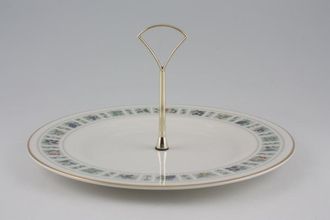 Royal Doulton Tapestry - Fine & Translucent China T.C.1024 1 Tier Cake Stand with 10 1/2" plate