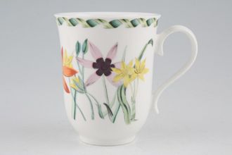 Portmeirion Ladies Flower Garden Mug Hypoxis - Backstamps Vary 3 1/4" x 3 7/8"