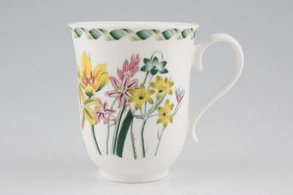 Portmeirion Ladies Flower Garden Mug Albuca - Backstamps Vary 3 1/4" x 3 7/8"