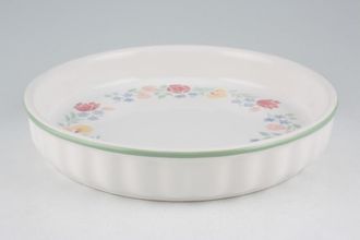 Sell BHS Floral Garden Flan Dish 9 3/8"