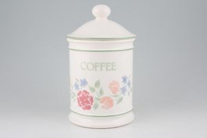 BHS Floral Garden Storage Jar + Lid