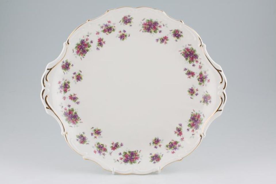 Royal Albert Violetta Cake Plate 12 1/2"