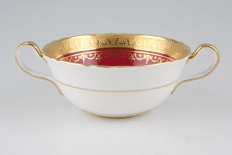 Sell Aynsley Georgian - Maroon 7348 Soup Cup 2 handles