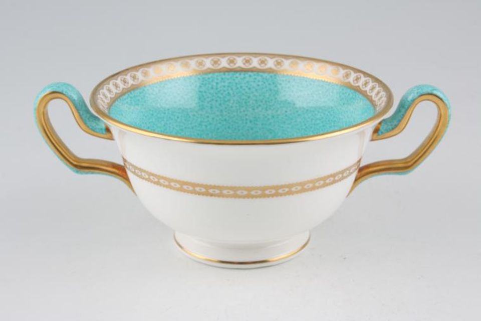 Wedgwood Ulander - Powder Turquoise Soup Cup