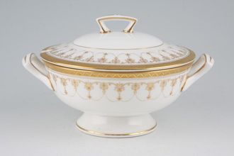 Royal Worcester Imperial - White Sauce Tureen + Lid