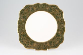 Sell Wedgwood Florentine - Arras Green - W4170 Cake Plate Square 8 1/2"