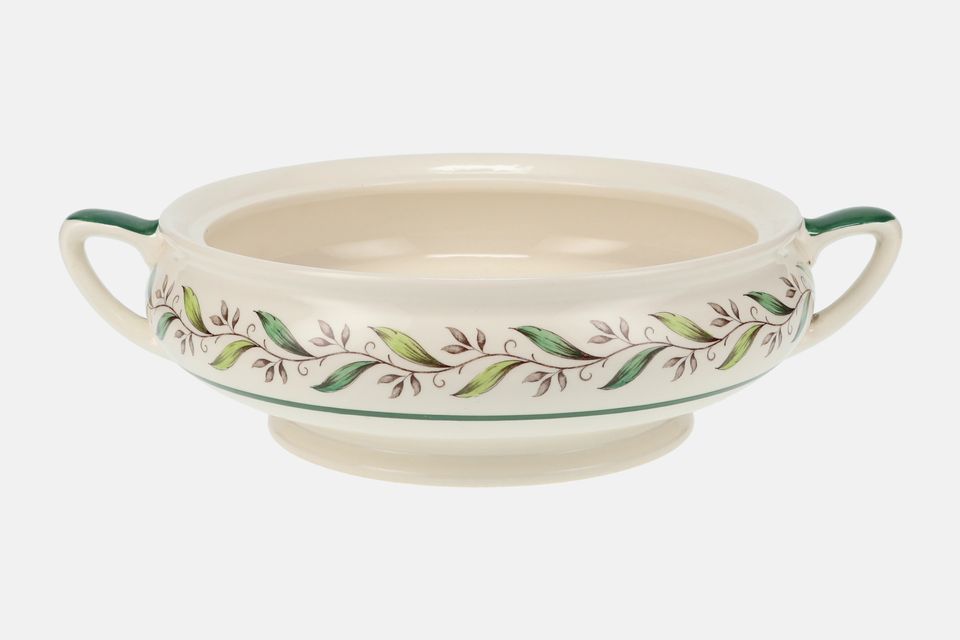 Royal Doulton Almond Willow - D6373 Vegetable Tureen Base Only 2 handles