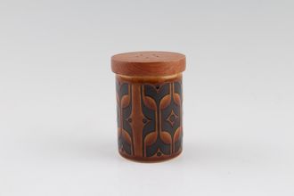 Hornsea Heirloom - Brown Pepper Pot 1 3/4" x 2 1/4"