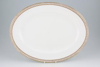 Wedgwood Ulander - Gold Oval Platter 15 1/4"
