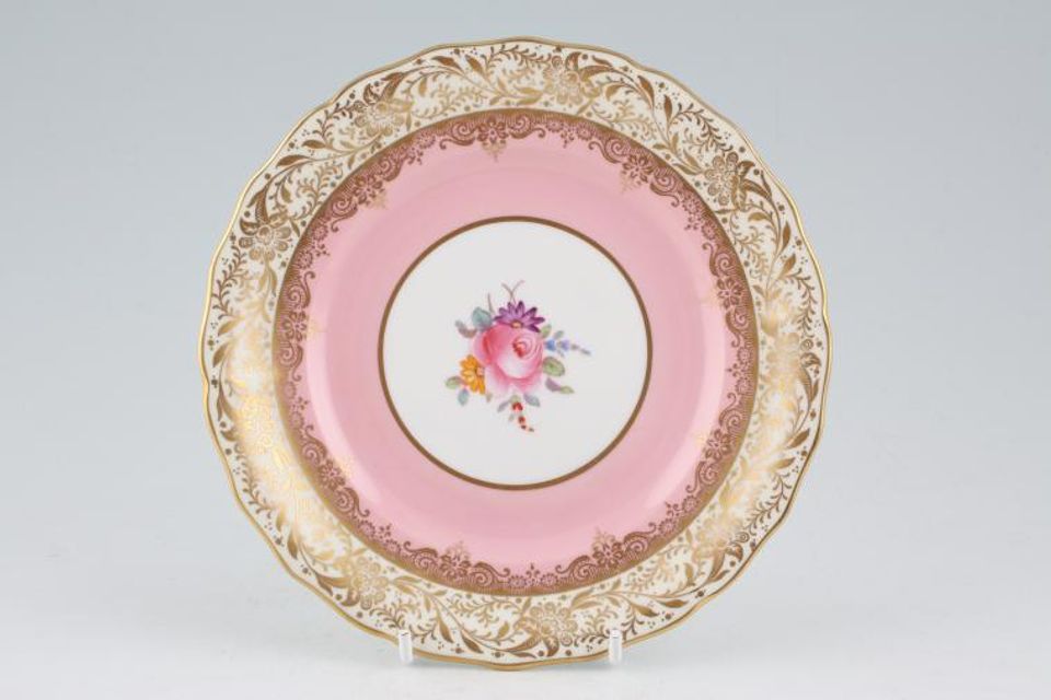 Spode Ruskin - Pink - Y4196 Tea / Side Plate 6 5/8"