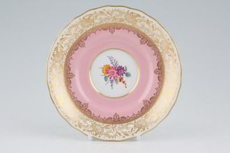Spode Ruskin - Pink - Y4196 Tea Saucer 6 1/8"