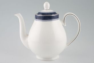 Royal Doulton Blue Marble Teapot St. Andrews Backstamp 2pt