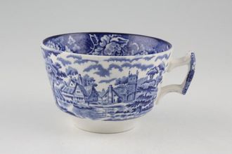 Sell Wood & Sons English Scenery - Blue Teacup patterned inner / Scene 3 3 5/8" x 2 1/4"