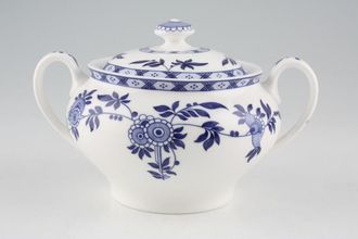 Minton Blue Delft - S766 Sugar Bowl - Lidded (Tea)