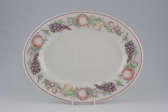 Boots Orchard Oval Platter 11 3/4"