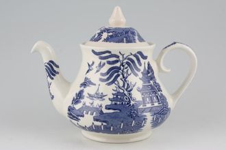 Churchill Blue Willow Teapot No B/S 1 1/2pt