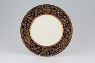 Sell Royal Worcester Embassy - Blue and Gold Breakfast / Lunch Plate 9 1/4"