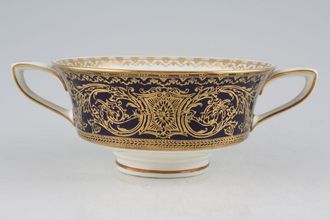 Sell Royal Worcester Embassy - Blue and Gold Soup Cup