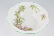 Royal Albert Greenwood Tree - Green Edge - Octagonal Serving Bowl 9 1/4" thumb 2
