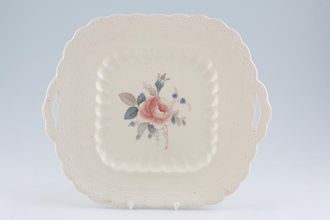 Spode Billingsley Rose Pink (Copeland Spode) Cake Plate 11"
