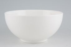 Wedgwood Grand Gourmet Soup / Cereal Bowl Plain White 6" thumb 1