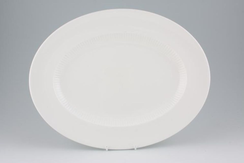 Wedgwood Galaxie White Oval Platter 13 3/4"