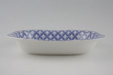 Spode Geranium - Blue Vegetable Dish (Open) Oblong 9 1/8" thumb 1