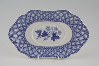 Sell Spode Geranium - Blue Sauce Boat Stand 9"