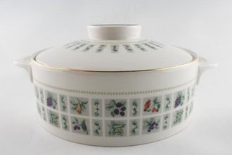 Sell Royal Doulton Tapestry - Fine & Translucent China T.C.1024 Vegetable Tureen with Lid 2 handles. Pattern on outside