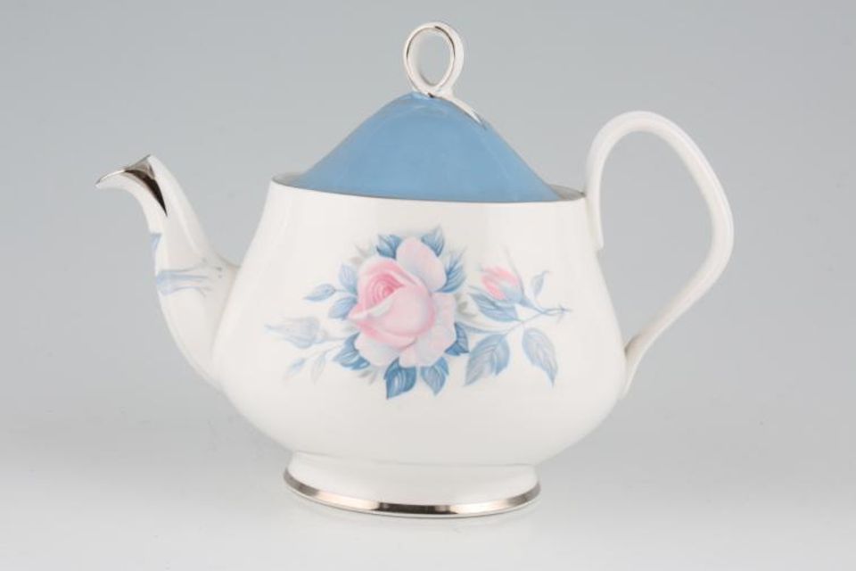 Royal Albert Sorrento - Silver Edge Teapot 3/4pt