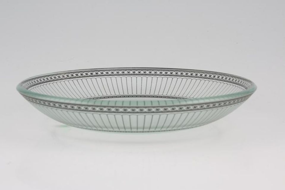 Wedgwood Contrasts Glass Bowl Shallow 6 1/2"