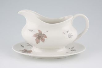 Sell Royal Doulton Tumbling Leaves - T.C.1004 Sauce Boat and Stand Fixed