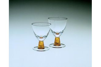 Denby Cinnamon Glass Goblet 9 fl.oz. Small 3 3/4" x 5"