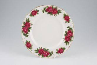 Paragon Harry Wheatcroft Roses - Wendy Cussons Salad/Dessert Plate 8"